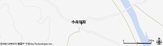 宮城県大崎市鳴子温泉（小身川原）周辺の地図