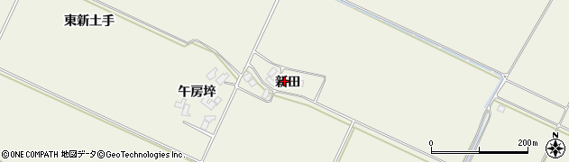宮城県登米市迫町北方（新田）周辺の地図