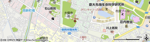 大督寺周辺の地図