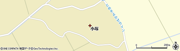 宮城県登米市中田町石森小塚133周辺の地図
