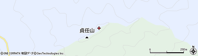 貞任山周辺の地図
