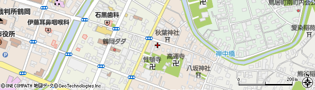 有限会社野口京表具店周辺の地図