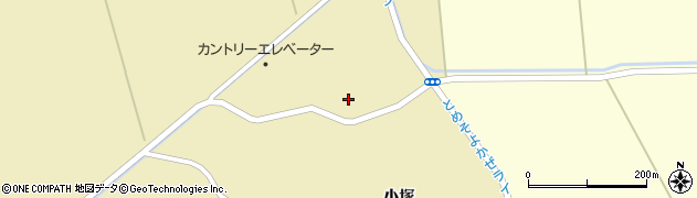 宮城県登米市中田町石森小塚75周辺の地図