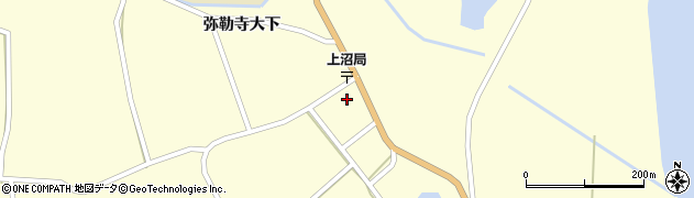宮城県登米市中田町上沼弥勒寺大下36周辺の地図