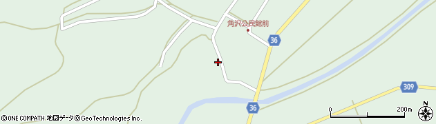 山形県新庄市角沢710周辺の地図