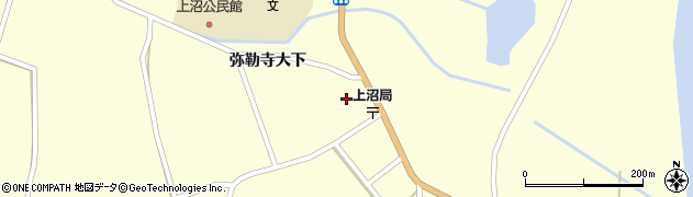 宮城県登米市中田町上沼弥勒寺大下周辺の地図