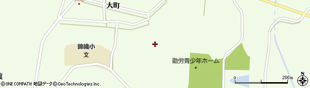 宮城県登米市東和町錦織雷神山4周辺の地図