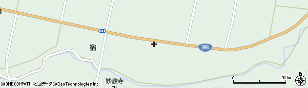 宮城県栗原市一迫柳目竹の内63周辺の地図