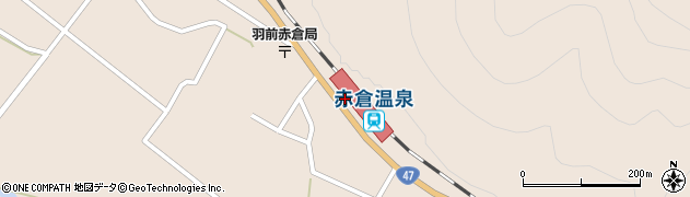 最上町役場　富沢地区公民館・生活改善センター周辺の地図