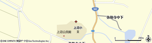 宮城県登米市中田町上沼弥勒寺大下91周辺の地図