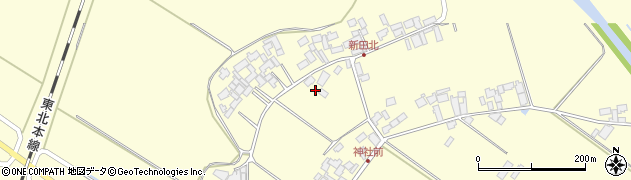 宮城県栗原市若柳（川南新田西）周辺の地図