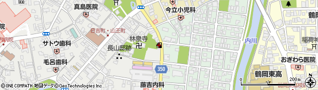 ａｐｏｌｌｏｓｔａｔｉｏｎ鶴岡ＳＳ周辺の地図