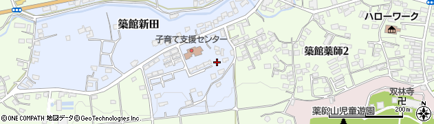 宮城県栗原市築館新田8周辺の地図