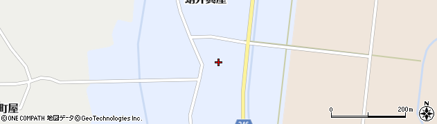 山形県鶴岡市蛸井興屋（大槻東）周辺の地図