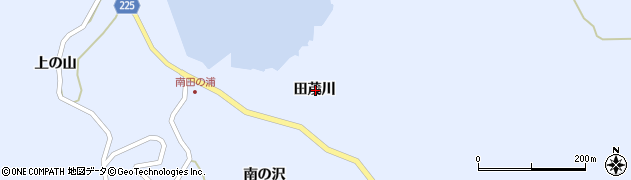 宮城県本吉郡南三陸町歌津田茂川周辺の地図
