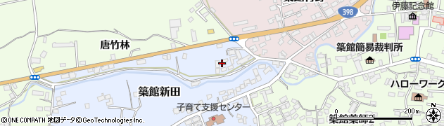 宮城県栗原市築館新田1周辺の地図