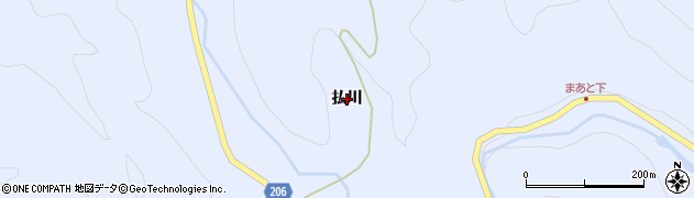宮城県南三陸町（本吉郡）歌津（払川）周辺の地図