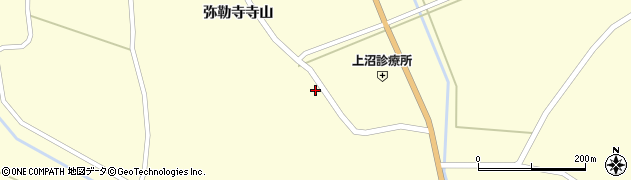 宮城県登米市中田町上沼弥勒寺寺山60周辺の地図