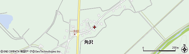 山形県新庄市角沢1161周辺の地図