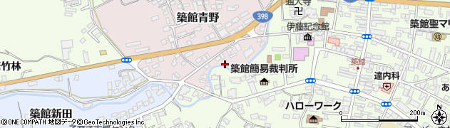 宮城県栗原市築館青野1周辺の地図