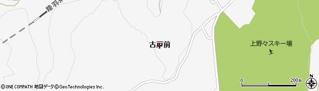 宮城県大崎市鳴子温泉（古戸前）周辺の地図