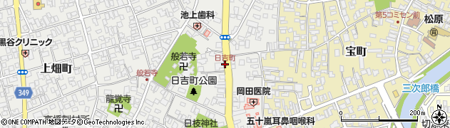 日吉町周辺の地図