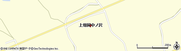 宮城県栗原市若柳（上畑岡中ノ沢）周辺の地図