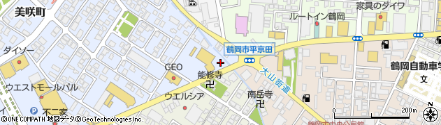 山形県鶴岡市新斎部周辺の地図