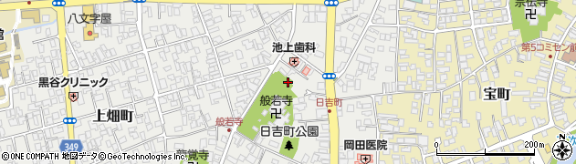山形県鶴岡市日吉町周辺の地図