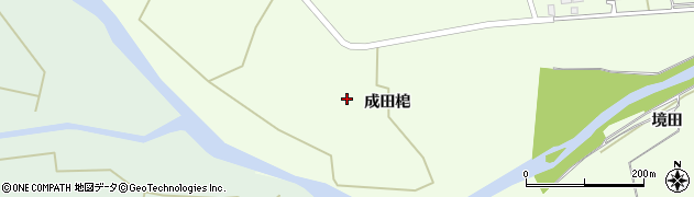 宮城県栗原市築館成田梍周辺の地図