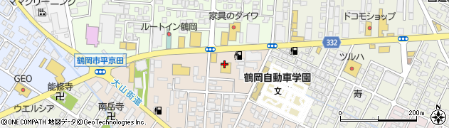 業務スーパー鶴岡店周辺の地図