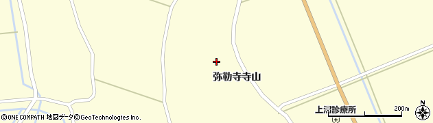 宮城県登米市中田町上沼弥勒寺寺山41周辺の地図