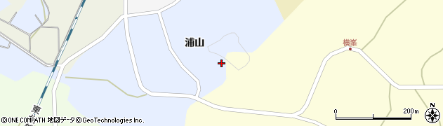 宮城県栗原市志波姫八樟浦山22-2周辺の地図