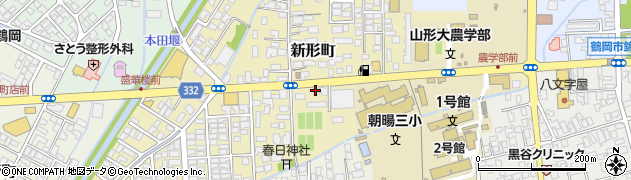 鶴岡労経事務所周辺の地図