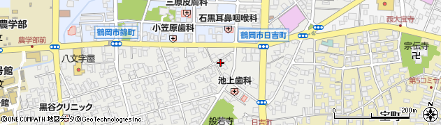 山形県鶴岡市日吉町4周辺の地図