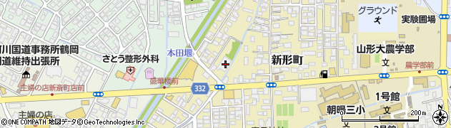 荘内防災工業株式会社　鶴岡営業所周辺の地図