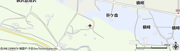 宮城県栗原市築館萩沢鬼ケ崎112周辺の地図