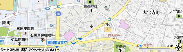 鶴岡タクシー株式会社周辺の地図