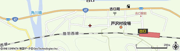 山形県最上郡戸沢村古口4349周辺の地図