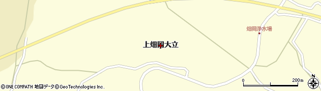 宮城県栗原市若柳（上畑岡大立）周辺の地図