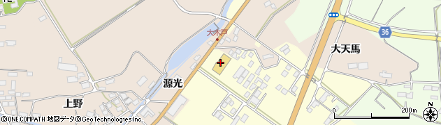 コメリハード＆グリーン志波姫店周辺の地図