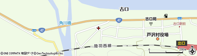 山形県最上郡戸沢村古口442周辺の地図