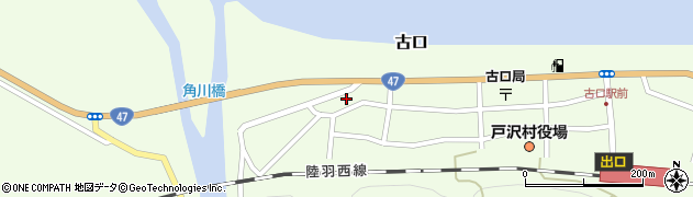 山形県最上郡戸沢村古口436周辺の地図