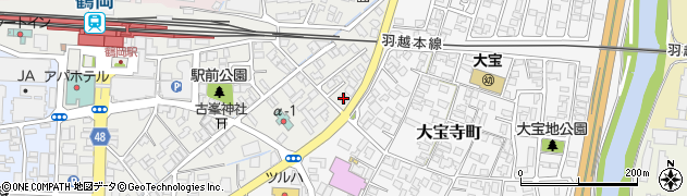 パーフェクトリバティー教団鶴岡教会周辺の地図