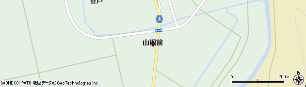 宮城県登米市石越町東郷山根前周辺の地図