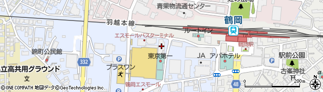 損害保険ジャパン株式会社　山形支店庄内支社周辺の地図