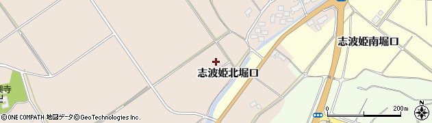 宮城県栗原市志波姫堀口（滝北）周辺の地図