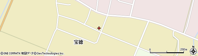 山形県鶴岡市宝徳仲田40周辺の地図