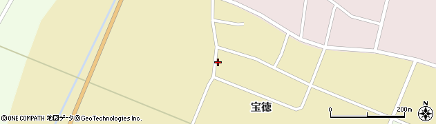 山形県鶴岡市宝徳仲田23周辺の地図