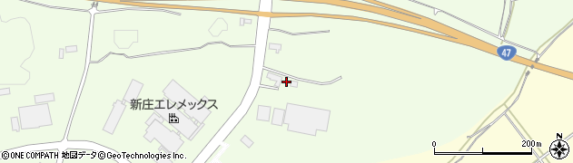 山形県新庄市福田712周辺の地図